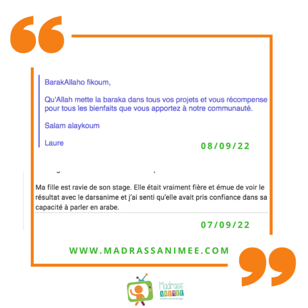 Stage Création d'un Darsanimé personnalisé Bilingue "C'est moi le Héros!" – Image 19